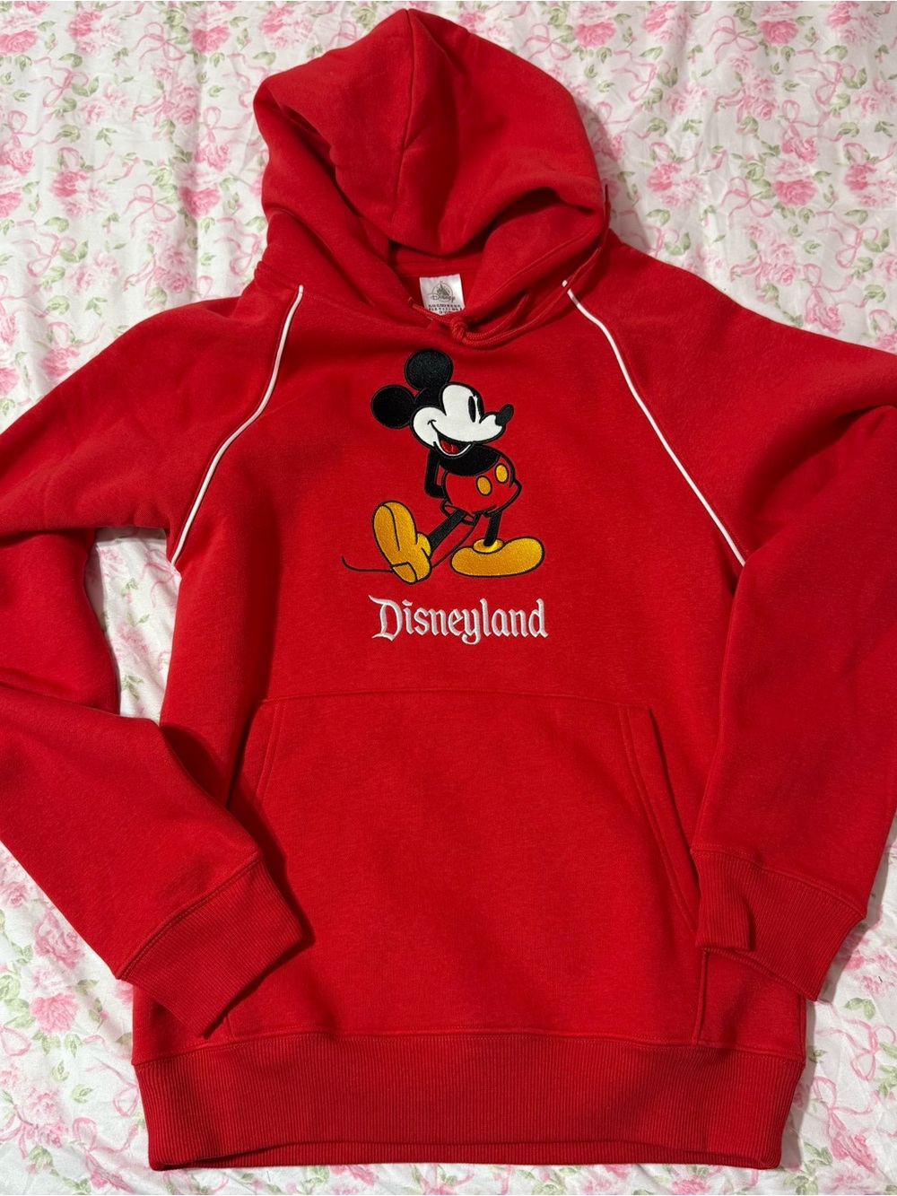 Disney parks Disneyland  Red Mickey Mouse Graphic Hoodie XS